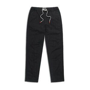 Classic Black Topo Dirt Pants - Women's Size Small Cotton Casual Pants